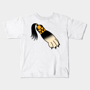 Witchy Lucky Rabbit’s Foot Kids T-Shirt